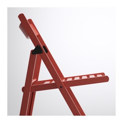  بررسی مشخصات فنی و بهترین قیمت خرید آنلاین صندلی ایکیا تاشو و چوبی مدل terje کد402.256.77 رنگ قرمز 