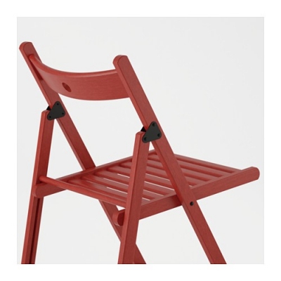  ایکیا صندلی چوبی قرمز 402.256.77 