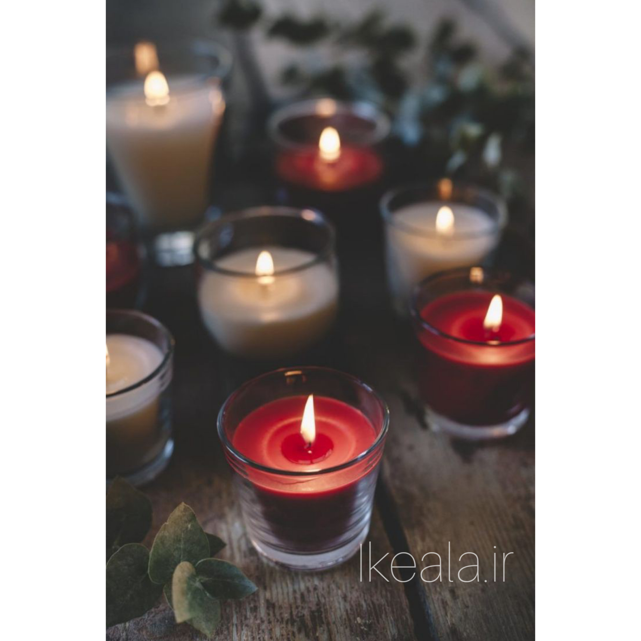  شمع قرمز یلدا خرید اینترنتی شمع ایکیا با تخفیفات ویژه در فروشگاه اینترنتی ایکیا سایت ایکیلا 