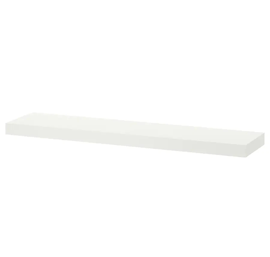  شلف دیواری 110 سانتی ایکیا مدل LACK ۷۸۰٫۰۰۰ تومان رنگ سفید ابعاد 110×26 سانتیمتر 