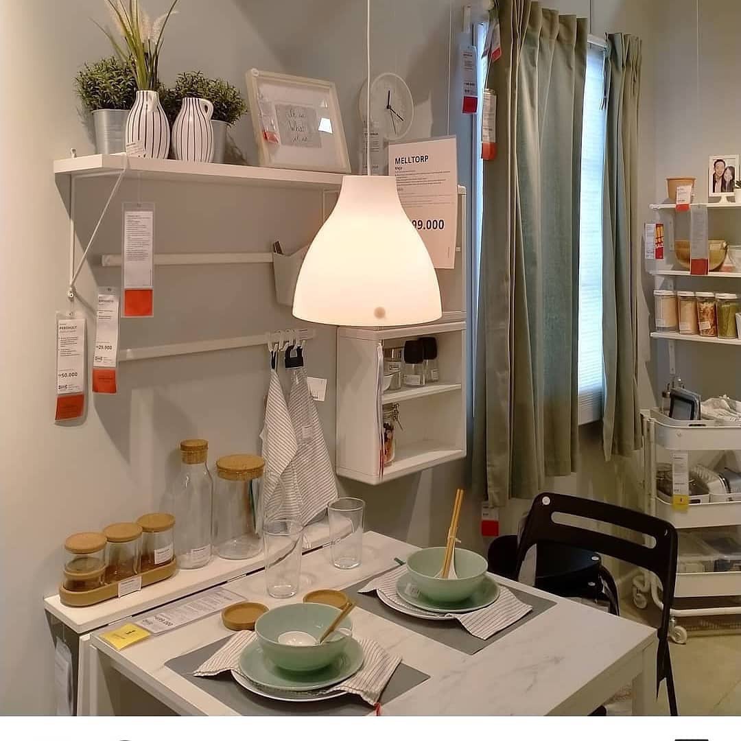  لوستر ایکیا سفید مناسب اتاق خواب و آشپزخانه و اتاق کودک 